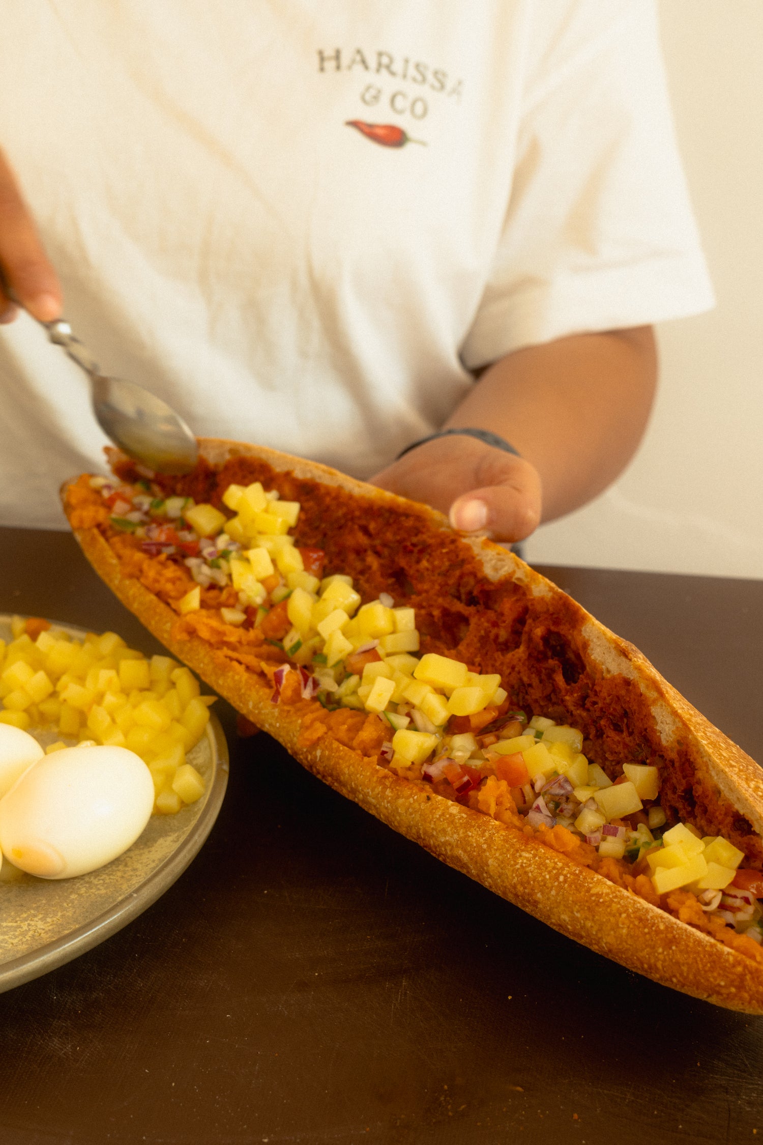 Vendors & Producers Recipes: Amal from Harissa & Co - Casse-croûte Tunisien