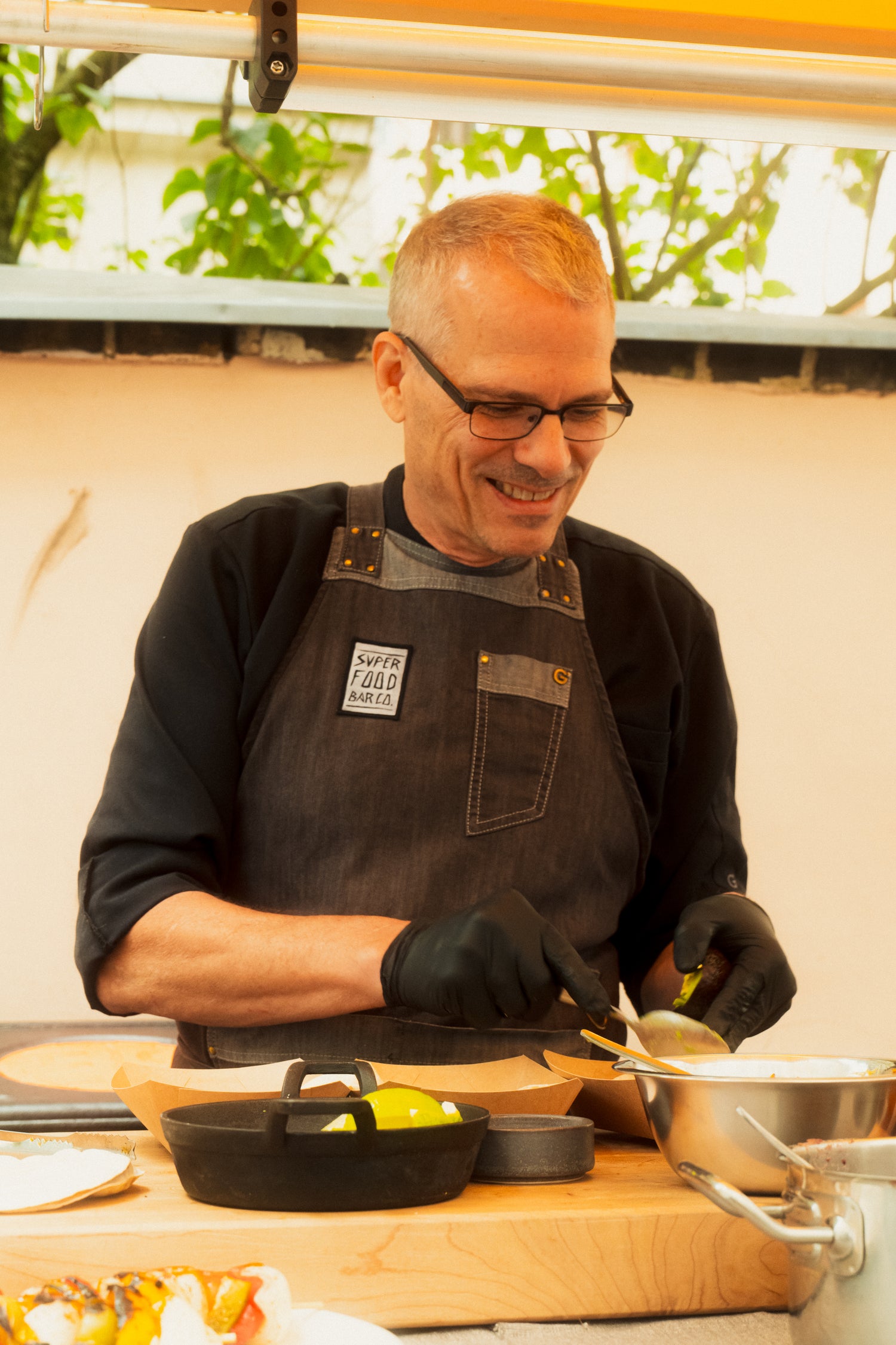 Vendors & Producers Recipes: Joseph from Super Food Bar Co. - Chicken & Beans Tacos with Golden Al Pastor Sauce