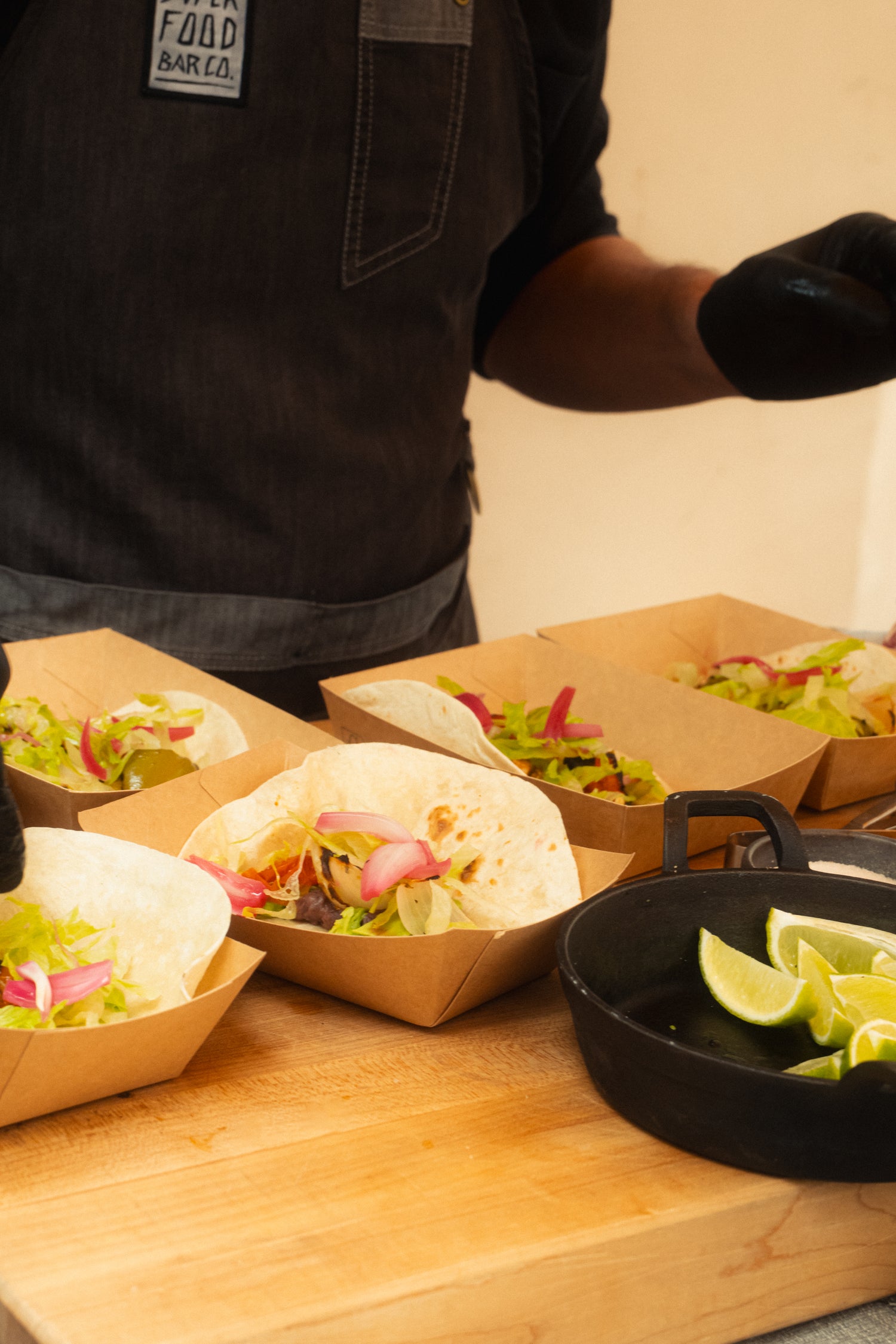 Vendors & Producers Recipes: Joseph from Super Food Bar Co. - Chicken & Beans Tacos with Golden Al Pastor Sauce