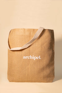 Archipel | Jute & Natural Cotton Totebag