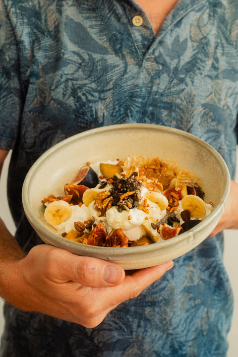 Vendors & Producers Recipes: Jonas from King Kong Honey - Honey Chia Pudding & Caramelized Seeds.