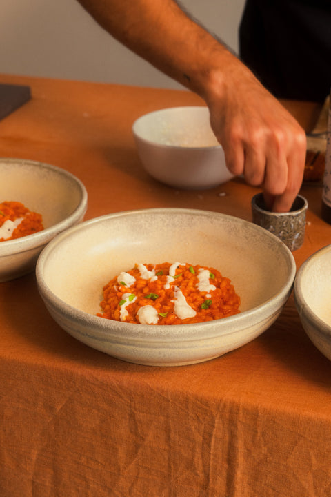 Vendors & Producers Recipes: Vincenzo from Puro - Tomato Risotto