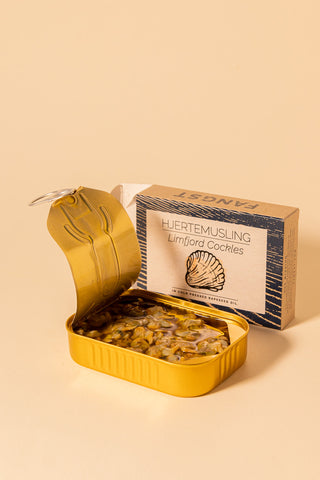 Fangst | Hjertemusling - Limfjort-Herzmuscheln
 Schweinefleisch-Schinken ca. 110g